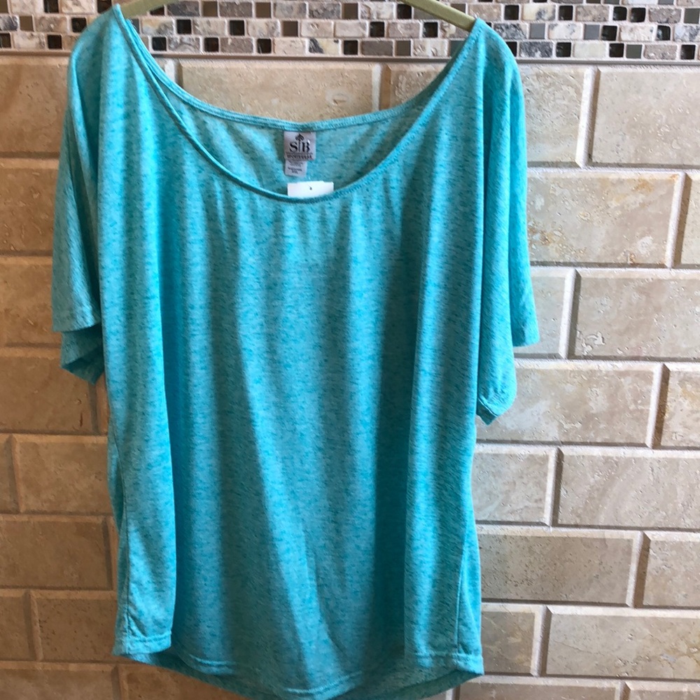 SB SPORTSWEAR Teal T-Shirt XXL. NWT